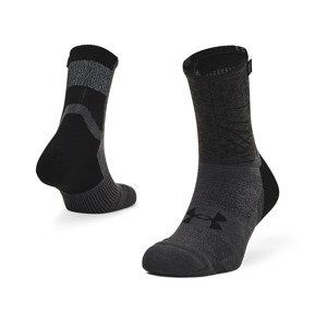 Ponožky Under Armour Armourdry Run Crew Black L