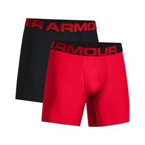 Boxerky Under Armour Tech 6In 2 Pack Red M