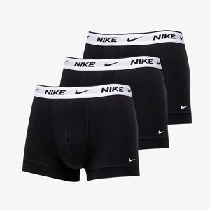 Boxerky Nike Everyday Cotton Stretch Trunk 3-Pack Black/ White M