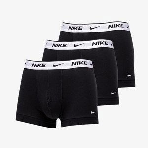 Boxerky Nike Everyday Cotton Stretch Trunk 3-Pack Black/ White XL