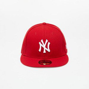 Kšiltovka New Era 59Fifty MLB Basic New York Yankees Cap Scarlet/ White 7 1/4