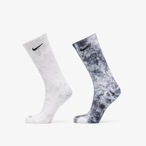 Ponožky Nike Everyday Plus Cushioned Tie-Dye Crew Socks 2-Pack Multi-Color XL