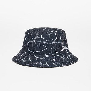 Klobouk New Era Marble Tapered Print Bucket Hat Black/ White M