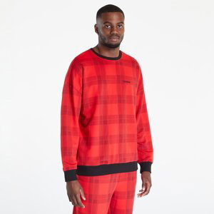 Calvin Klein Mc Holiday Lounge L/S Sweatshirt Textured Plaid/ Exact XL