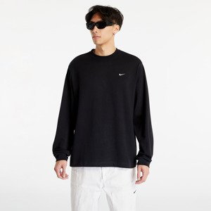 Tričko Nike Solo Swoosh Unisex Long-Sleeve Top Black/ White L