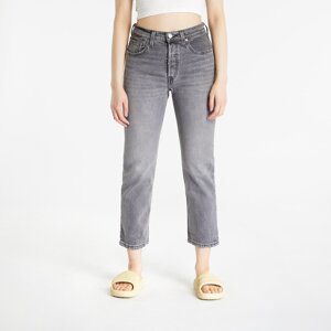 Kalhoty Levi's® 501® Crop Jeans Gray Worn In W27/L26