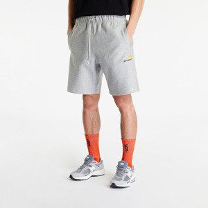 Šortky Carhartt WIP American Script Sweat Short Grey Heather L