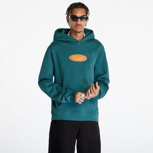 Mikina PREACH Relaxed Oval Logo Hoody University Green L