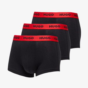 Boxerky Hugo Boss Trunk 3 Pack Black/ Red L