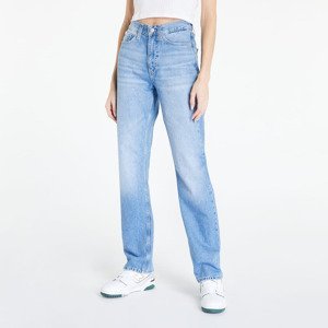 Džíny Calvin Klein High Rise Straight Jeans Denim Light W28/L32