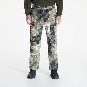 Kalhoty Nike ACG Smith Summit Men's Allover Print Cargo Pants Oil Green/ Medium Olive/ Reflective Silv XL