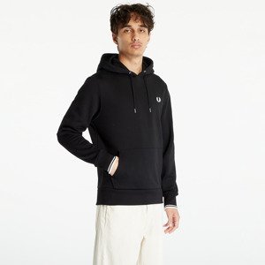 Mikina FRED PERRY Tipped Hooded Sweatshirt Black M