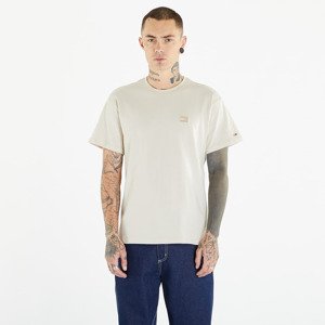 Tričko Tommy Jeans Relaxed Badge Short Sleeve Tee Beige L