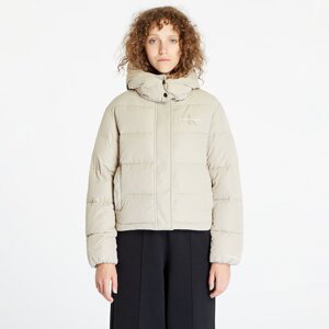 Bunda Calvin Klein Jeans Monologo Non Down Sherpa Jacket Plaza Taupe L