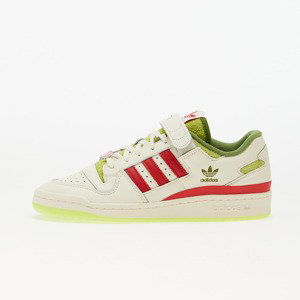 Tenisky adidas x The Grinch Forum Low Core White/ Collegiate Red/ Solar Slime EUR 42 2/3