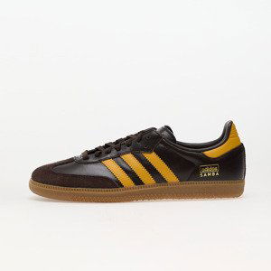 Tenisky adidas Samba Og Dark Brown/ Preloved Yellow/ Gum4 EUR 44 2/3