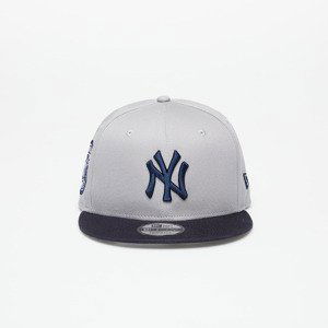 Kšiltovka New Era New York Yankees Contrast Side Patch 9Fifty Snapback Cap Gray/ Navy M-L