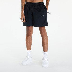 Šortky Nike Solo Swoosh Men's Mesh Shorts Black/ White XS