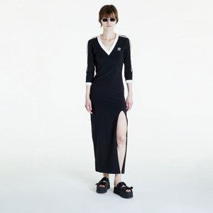 Šaty adidas Adicolor Classics 3-Stripes Maxi Dress Black L