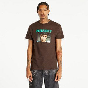 Tričko PLEASURES Kate T-Shirt Brown M