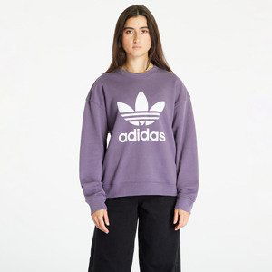 Mikina adidas Trefoil Crew Sweat Shale Violet M