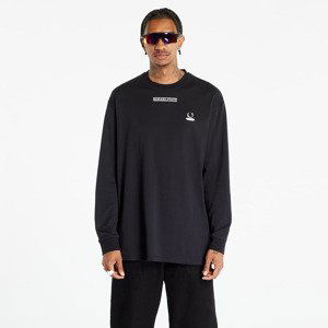 Tričko FRED PERRY x RAF SIMONS Embroidered Long Sleeve T-Shirt Black M