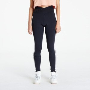 Legíny adidas Adicolor Classics 3-Stripes V-Waistband Leggings Black M