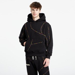 Mikina PLEASURES Vein Hoodie Black L