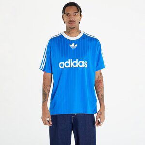 Tričko adidas Adicolor Poly Short Sleeve Tee Blue Bird/ White XL