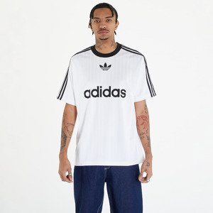 Tričko adidas Adicolor Poly Short Sleeve Tee White/ Black XL