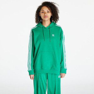 Mikina adidas Originals 3-Stripes Oversized Hoodie Green L