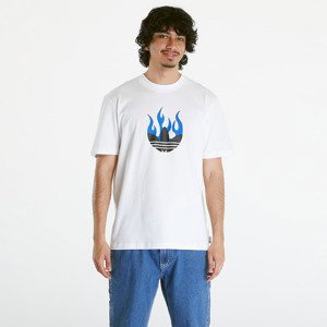 Tričko adidas Flames Logo Tee White L