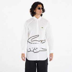 Košile Comme des Garçons SHIRT x LACOSTE Mens Shirt Woven Woven White XL