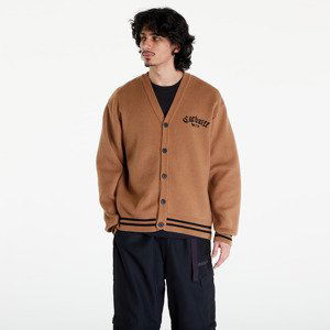 Svetr Carhartt WIP Onyx Cardigan UNISEX Hamilton Brown/ Black L