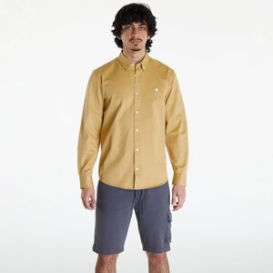 Košile Carhartt WIP Long Sleeve Madison Shirt UNISEX Bourbon/ White S