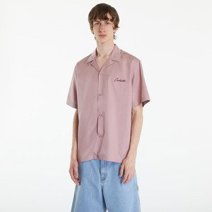 Košile Carhartt WIP Short Sleeve Delray Shirt UNISEX Glassy Pink/ Black L