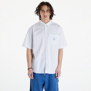 Košile Carhartt WIP S/S Linus Shirt UNISEX Linus Stripe/ Bleach/ White M