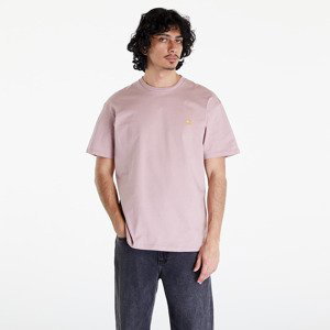 Tričko Carhartt WIP S/S Chase T-Shirt UNISEX Glassy Pink/ Gold S