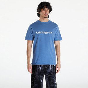 Tričko Carhartt WIP Short Sleeve Script T-Shirt UNISEX Sorrent/ White XL