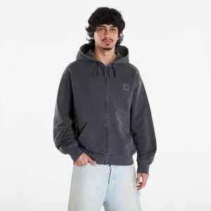 Mikina Carhartt WIP Hooded Nelson Jacket UNISEX Charcoal Garment Dyed M