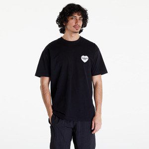 Tričko Carhartt WIP S/S Heart Bandana T-Shirt UNISEX Black/ White Stone Washed M