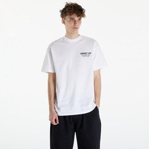 Tričko Carhartt WIP Short Sleeve Less Troubles T-Shirt UNISEX White/ Black L