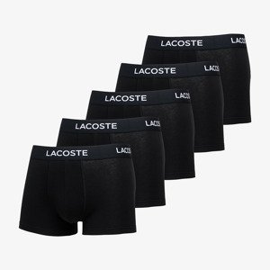 Boxerky LACOSTE Trunk Black XXL