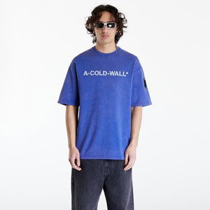 Tričko A-COLD-WALL* Overdye Logo T-Shirt Volt Blue L