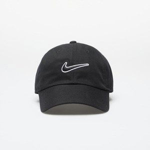 Kšiltovka Nike Club Unstructured Swoosh Cap Black/ Black S/M