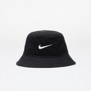 Klobouk Nike Apex Swoosh Bucket Hat Black/ White S