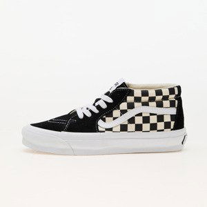 Tenisky Vans Sk8-Mid Reissue 83 LX Checkerboard Black/ Off White EUR 41