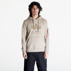 Mikina Alpha Industries Camo TPU Hoody Vintage Sand XL