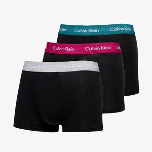 Boxerky Calvin Klein Cotton Stretch Classic Fit Low Rise Trunk 3-Pack Black L