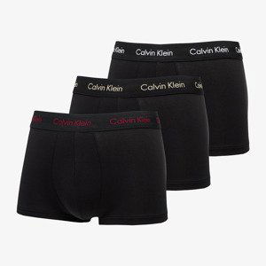 Boxerky Calvin Klein Low Rise Trunk 3-Pack Black M